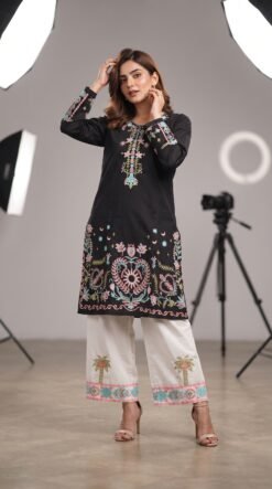 Oasis Glow Co-Ord Set for Women with Straight Trouser