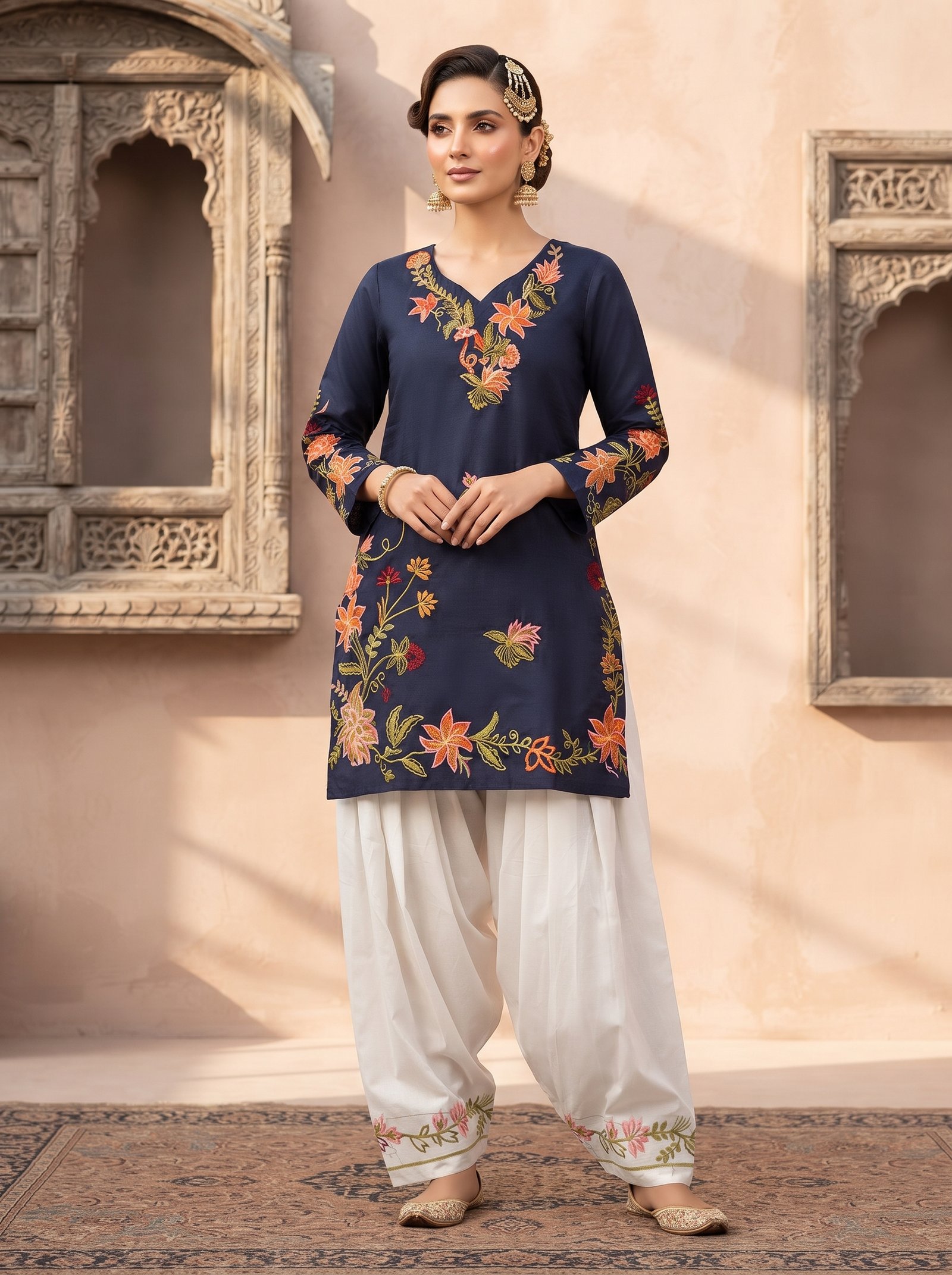Contemporary Printed Cotton Kurti for Women - Image 5
