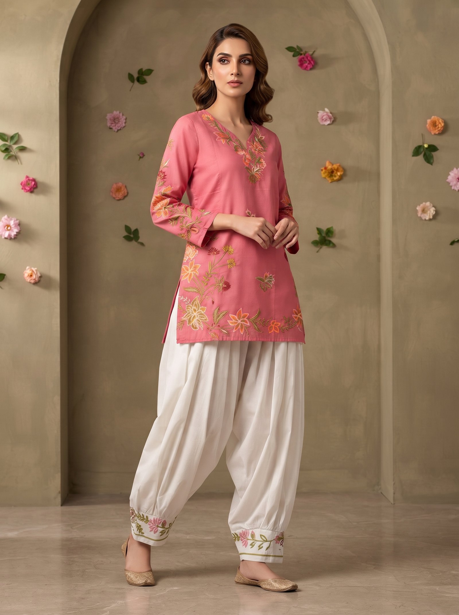 Contemporary Printed Cotton Kurti for Women - Image 3