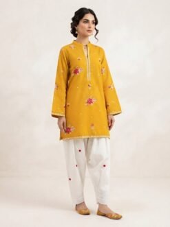 Alternative view of Women's Cotton 2-Piece Suit with Stylish Farshi Shalwar
